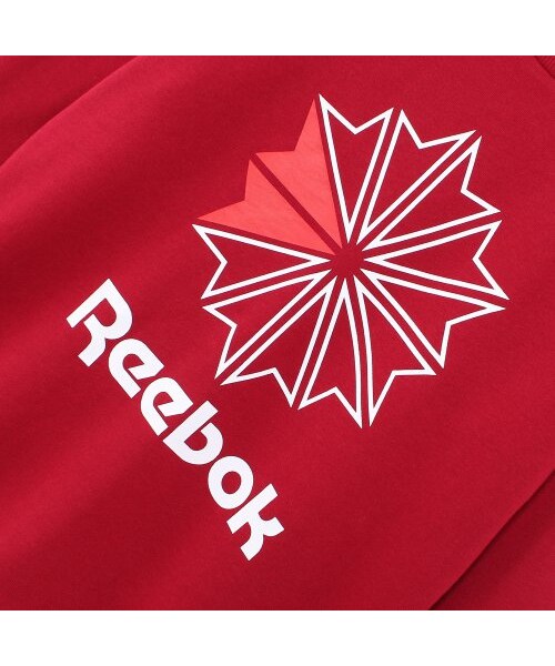 Reebok（リーボック）の「AC FT ビッグ スタークレスト クルー（トップス・クランベリーレッドF14/ミディアムグレイヘザー/ブラック/スーパーナチュラルS10）」の5枚目の写真