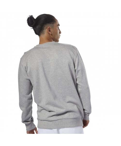 Reebok（リーボック）の「AC FT ビッグ スタークレスト クルー（トップス・クランベリーレッドF14/ミディアムグレイヘザー/ブラック/スーパーナチュラルS10）」の9枚目の写真