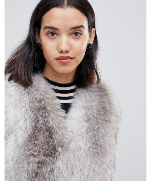 Urban Code（アーバンコード）の「Urbancode Urban Code Jaycee faux fur luxury vest