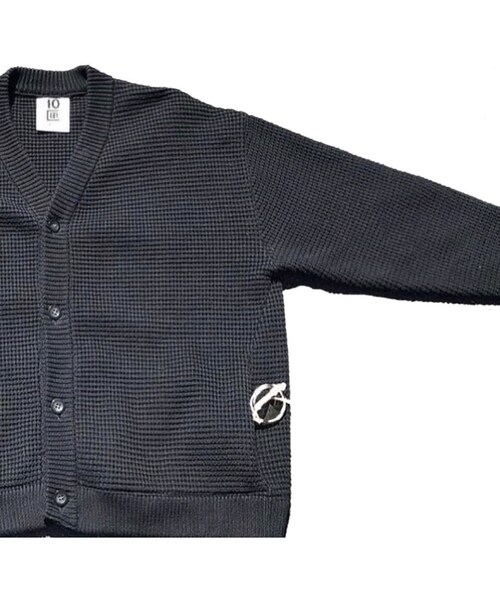 TENBOX（テンボックス）の「TENBOX - FOOTSIES CARDIGAN (ブラック