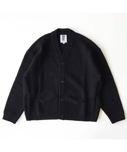 TENBOX（テンボックス）の「TENBOX - FOOTSIES CARDIGAN (ブラック