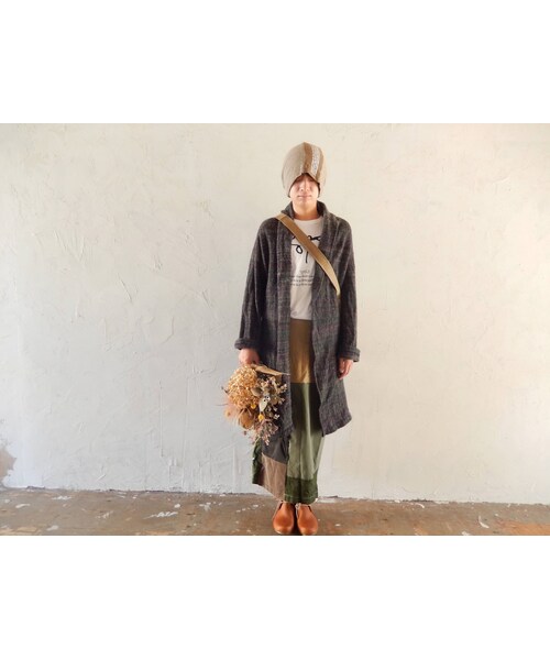 takuroh shirafuji（タクロウシラフジ）の「takuroh shirafuji Wool Gown Coat（その他アウター・レディース・その他）」の6枚目の写真