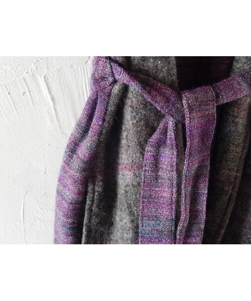 takuroh shirafuji（タクロウシラフジ）の「takuroh shirafuji Wool Gown Coat（その他アウター・レディース・その他）」の3枚目の写真