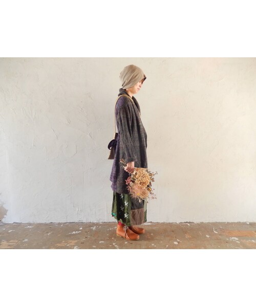 takuroh shirafuji（タクロウシラフジ）の「takuroh shirafuji Wool Gown Coat（その他アウター・レディース・その他）」の7枚目の写真