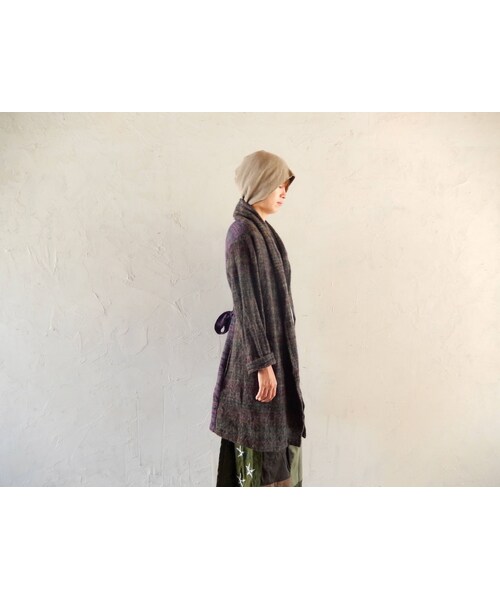 takuroh shirafuji（タクロウシラフジ）の「takuroh shirafuji Wool Gown Coat（その他アウター・レディース・その他）」の10枚目の写真