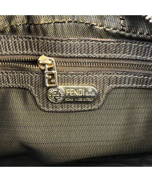 ヴィンテージ FENDI フェンディ FF ROMA ショルダーバッグ ズッカ柄 バッグ