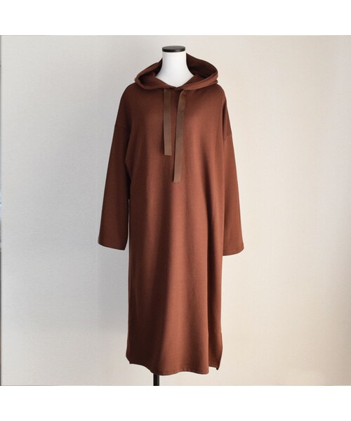 no brand（ノーブランド）の「[ RE-ARRIVAL ]  スウェットリボンテープパーカーOP（ワンピース・レディース・その他）」の8枚目の写真