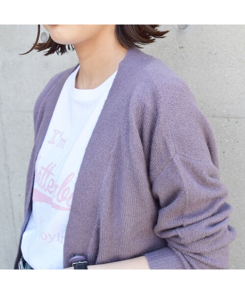 no brand（ノーブランド）の「[ NEW ]  カラーKNITカーデ（ニット/セーター・レディース・その他）」の4枚目の写真