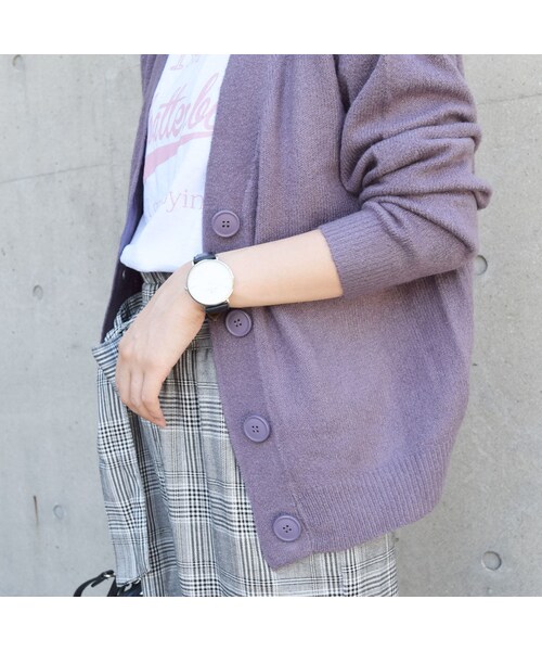 no brand（ノーブランド）の「[ NEW ]  カラーKNITカーデ（ニット/セーター・レディース・その他）」の5枚目の写真