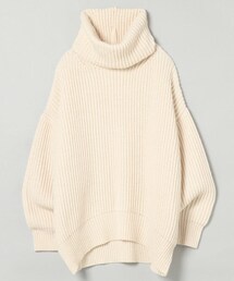 JEANASIS 5Gカタアゼタートルニット パープル JEANASIS - JEANASIS 5Gカタアゼタートルニット パープルの通販 by 3点