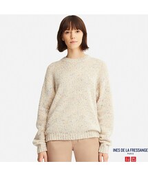 UNIQLO | カラーネップクルーネックセーター（長袖）(ニット/セーター)