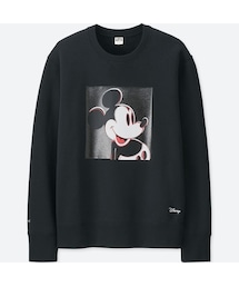 UNIQLO | ディズニー ミッキー マウス アート バイ アンディ・ウォーホル スウェットシャツ（長袖）(パーカー)