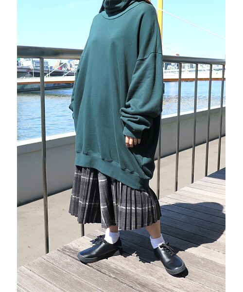 Ne-net(ネネット)の「ネ・ネット / タータンプリーツ / パンツ(パンツ・レディース・red 02○/gray 02○・サイズ,ウエスト(ゴム),ヒップ,股上,股下,腿幅,裾幅,02,70,126,49,37,58,67,)」の18枚目の写真