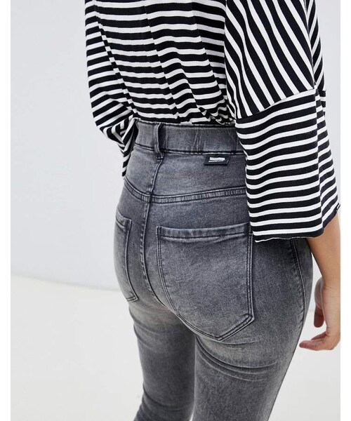 DR.DENIM（ドクターデニム）の「Dr Denim moxy sky high skinny jean（デニムパンツ・レディース・Gray・Us 6/XS/L/Us 8）」の2枚目の写真