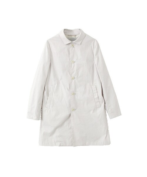 URBAN RESEARCH DOORS（アーバンリサーチドアーズ）の「FORK&amp;SPOON　C/Nウェザーステンカラーコート（ジャケット/アウター・レディース・Beige/Red/Green/Blue/L.Gray・one）」の2枚目の写真