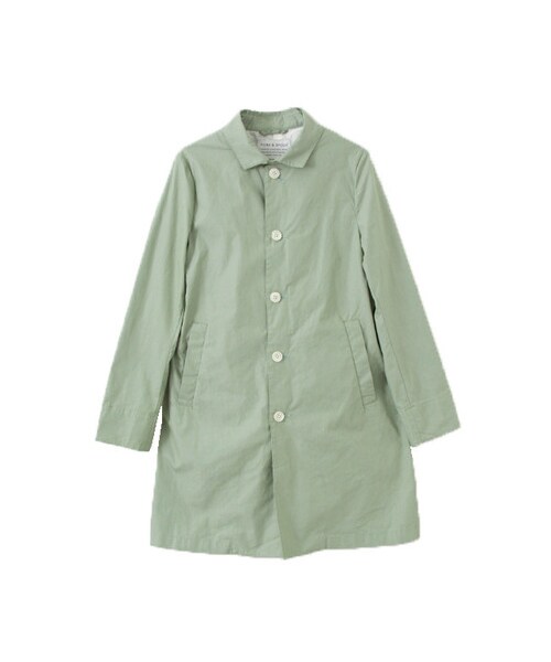 URBAN RESEARCH DOORS（アーバンリサーチドアーズ）の「FORK&amp;SPOON　C/Nウェザーステンカラーコート（ジャケット/アウター・レディース・Beige/Red/Green/Blue/L.Gray・one）」の4枚目の写真