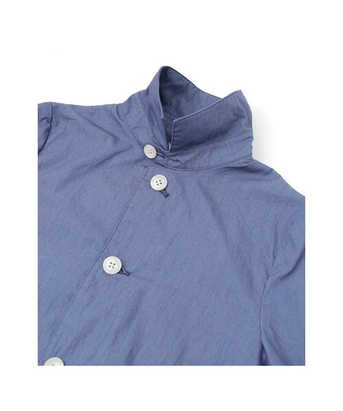 URBAN RESEARCH DOORS（アーバンリサーチドアーズ）の「FORK&amp;SPOON　C/Nウェザーステンカラーコート（ジャケット/アウター・レディース・Beige/Red/Green/Blue/L.Gray・one）」の14枚目の写真