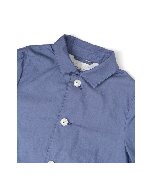 URBAN RESEARCH DOORS（アーバンリサーチドアーズ）の「FORK&amp;SPOON　C/Nウェザーステンカラーコート（ジャケット/アウター・レディース・Beige/Red/Green/Blue/L.Gray・one）」の13枚目の写真