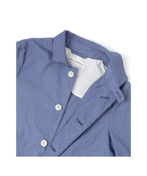 URBAN RESEARCH DOORS（アーバンリサーチドアーズ）の「FORK&amp;SPOON　C/Nウェザーステンカラーコート（ジャケット/アウター・レディース・Beige/Red/Green/Blue/L.Gray・one）」の15枚目の写真