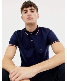 TOMMY HILFIGER | Tommy Hilfiger tipped polo shirt(ポロシャツ)