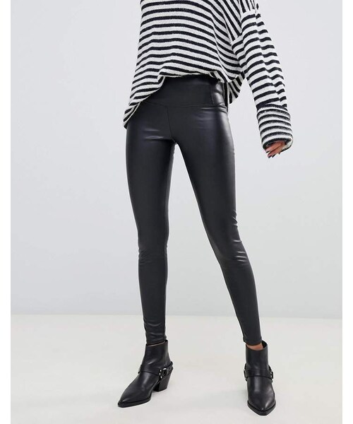 Allsaints cora leather leggings Clearance