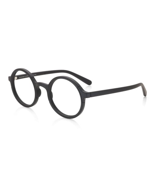 JINS（ジンズ）の「【Konstantin Grcic TYPE INLAY】（メガネ・ライトブラウン(82)/クリア(00)/ネイビー(58)/マットブラック(97)・Large 47□24-154○45）」の3枚目の写真