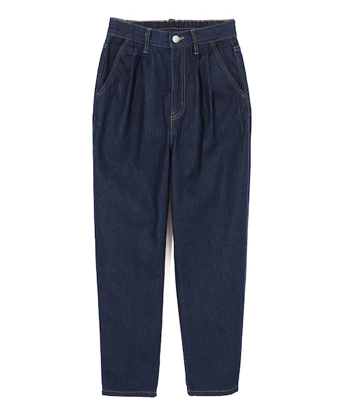 GRL(グレイル)の「ハイウエストマムデニム(デニムパンツ・レディース・ブルー/インディゴ・S)」の2枚目の写真