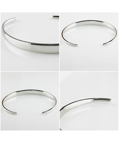 les desseins de DIEU（レデッサンドゥデュー）の「レ デッサン ドゥ デュー 967 グロッシー シルバー グラデーション バングル（バングル/リストバンド・レディース・シルバー・Free）」の3枚目の写真