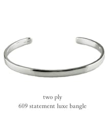 two ply | トゥー プライ 609 ステートメント リュクス バングル(バングル/リストバンド)