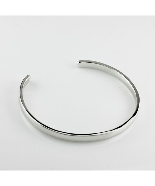 two ply（トゥープライ）の「トゥー プライ 609 ステートメント リュクス バングル（バングル/リストバンド・レディース・シルバー・Free）」の2枚目の写真