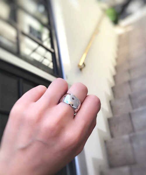 les desseins de DIEU（レデッサンドゥデュー）の「レ デッサン ドゥ デュー 969 ラヴ ハート リング（リング・レディース・シルバー・10号、11号、12号）」の5枚目の写真