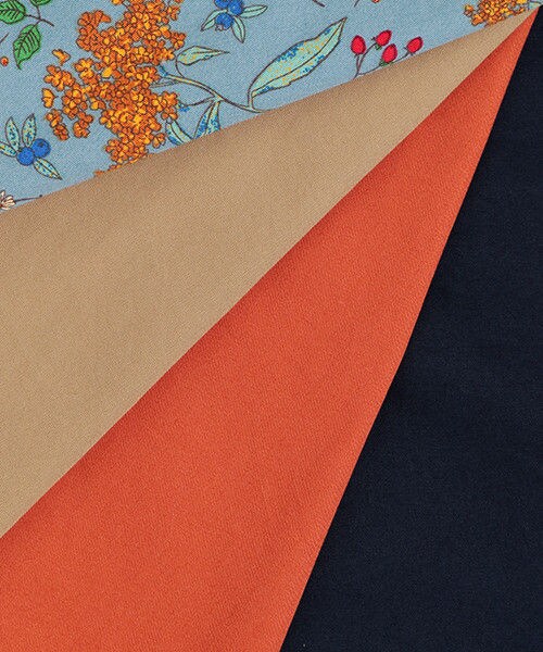 studio CLIP（スタディオクリップ）の「［WEB先行発売］NEXTWEEKENDコラボスカート（スカート・フラワープリント/ベージュ/オレンジ/ネイビー）」の17枚目の写真