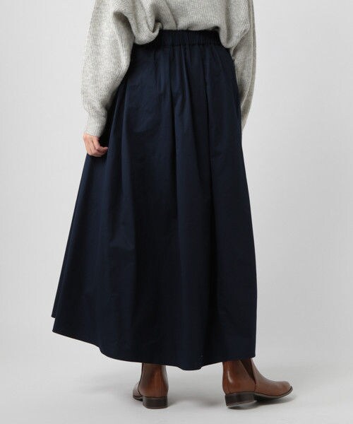 studio CLIP（スタディオクリップ）の「［WEB先行発売］NEXTWEEKENDコラボスカート（スカート・フラワープリント/ベージュ/オレンジ/ネイビー）」の11枚目の写真