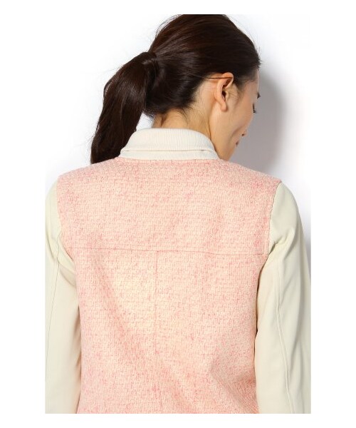 SLOBE IENA（スローブイエナ）の「スタジャン（スタジャン・レディース・ピンク/ホワイト・フリー）」の7枚目の写真