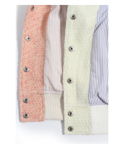 SLOBE IENA（スローブイエナ）の「スタジャン（スタジャン・レディース・ピンク/ホワイト・フリー）」の12枚目の写真