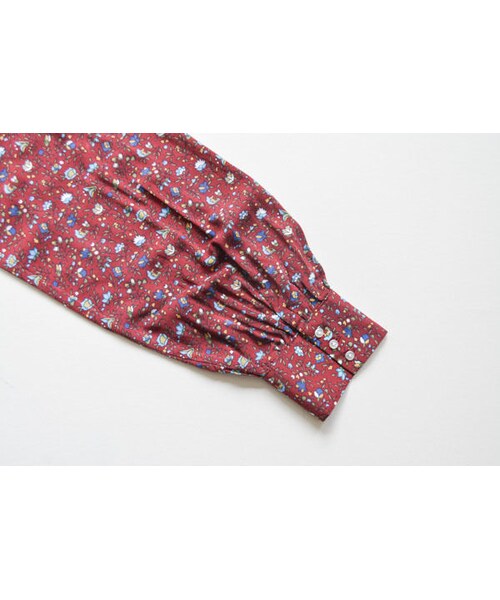 Pont de Chalons（ポンデシャロン）の「Pont de chalons   　花柄ティアード・ロングワンピース（PH9701）（シャツ/ブラウス・レディース・その他）」の11枚目の写真