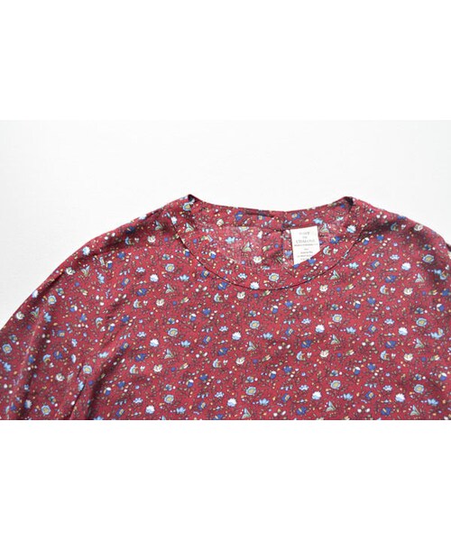 Pont de Chalons（ポンデシャロン）の「Pont de chalons   　花柄ティアード・ロングワンピース（PH9701）（シャツ/ブラウス・レディース・その他）」の9枚目の写真