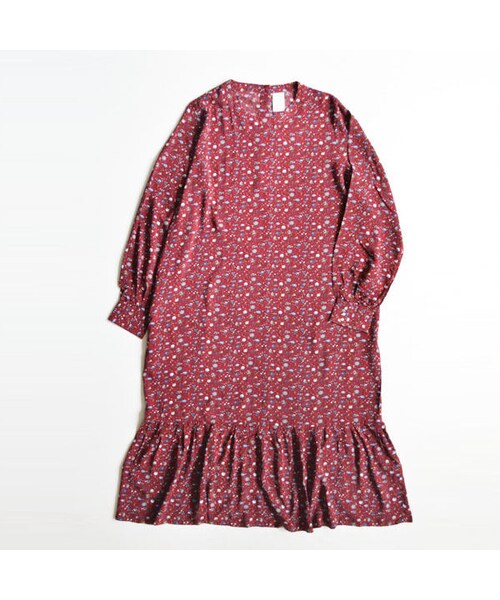 Pont de Chalons（ポンデシャロン）の「Pont de chalons   　花柄ティアード・ロングワンピース（PH9701）（シャツ/ブラウス・レディース・その他）」の7枚目の写真