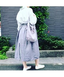 Linenlife | ライトグレーショルダー(ショルダーバッグ)