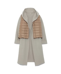 emmi | emmi ダウンレイヤードコート(ダウンジャケット/コート)