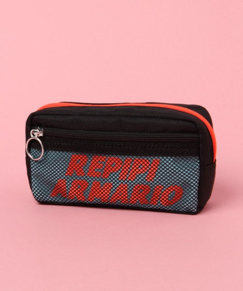 Repipi Armario レピピ アルマリオ の フロントメッシュペンポーチ2 ファッション雑貨 Wear