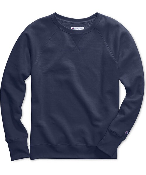 Champion（チャンピオン）の「Champion Plus Size Powerblend Fleece Boyfriend Sweatshirt（スウェット・レディース・Purple/Blue・1x/2x）」の2枚目の写真