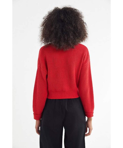 URBAN OUTFITTERS(アーバンアウトフィッターズ)の「Urban Outfitters UO Kai Cropped Cardigan(カーディガン/ボレロ・レディース・Black/Yellow/Gray/Purple/Brown/Red/Blue/White・XS/S/M/L/XL)」の15枚目の写真