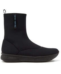 PRADA（プラダ）の「Prada - Neoprene Ankle Boots - Womens - Black