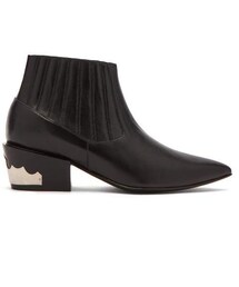 TOGA | Toga - Leather Ankle Boots - Womens - Black(ブーツ)