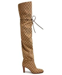 GUCCI | Gucci - Lisa Gg Supreme Boots - Womens - Brown Multi(ブーツ)