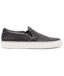 COMMON PROJECTS | Common Projects - Leather Slip On Trainers - Womens - Black(スニーカー)