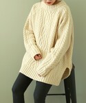 LAULEN | Aran Pattern Knit(針織衫)