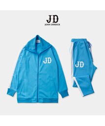 JOHN DERRICK | JD 2piece Jersey setup　ジャージセットアップ サックスブルー(セットアップ)