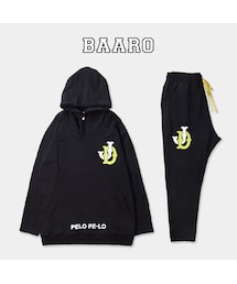BAARO | BAARO 2piece Sweat setup　スウェットセットアップ ブラック(セットアップ)